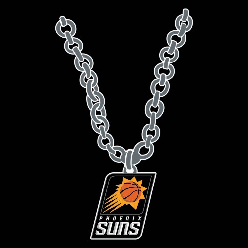 Phoenix Suns Primary Necklace logo cricut iron on